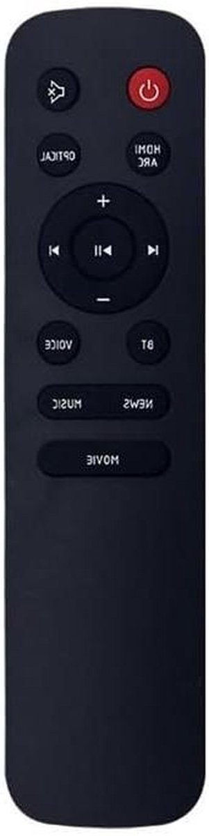 Afstandsbediening - Afstandsbediening JBL - Soundbar Bediening - Compatibel Model - 1 stuks - Zwart