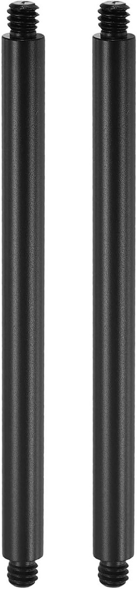 Verlengstang Statief - Extender Buis - Camera Stabiliseren - Aluminiumlegering - 100mm - Zwart