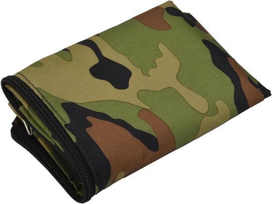 Bladblazer vacuümzak - Waterdichte - 420D - Met rits aan de onderkant en trekkoord - Voor bladstofzuigers en bladblazer - Universele - Groen - 44*60 cm van Merkloos	 — afbeelding 4