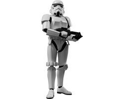 Blokees Star Wars The Empire Strikes Back Stormtrooper Champion Class 02 - 89-delige Actiefiguur Model Kit met E-11 Blaster & Displaystand