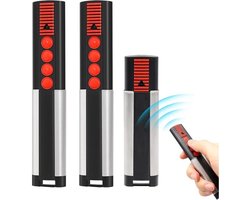 GELLDG 3 Stuks Garagepoort Afstandsbediening - 868 MHz Handsender - 30-50m Bereik - Geschikt voor Sommer 4020 TX03-868-4 4020V000 4025V000 4026V000 Slider 4-Kanaals Code Scrollen Torantrieb - Kunststof