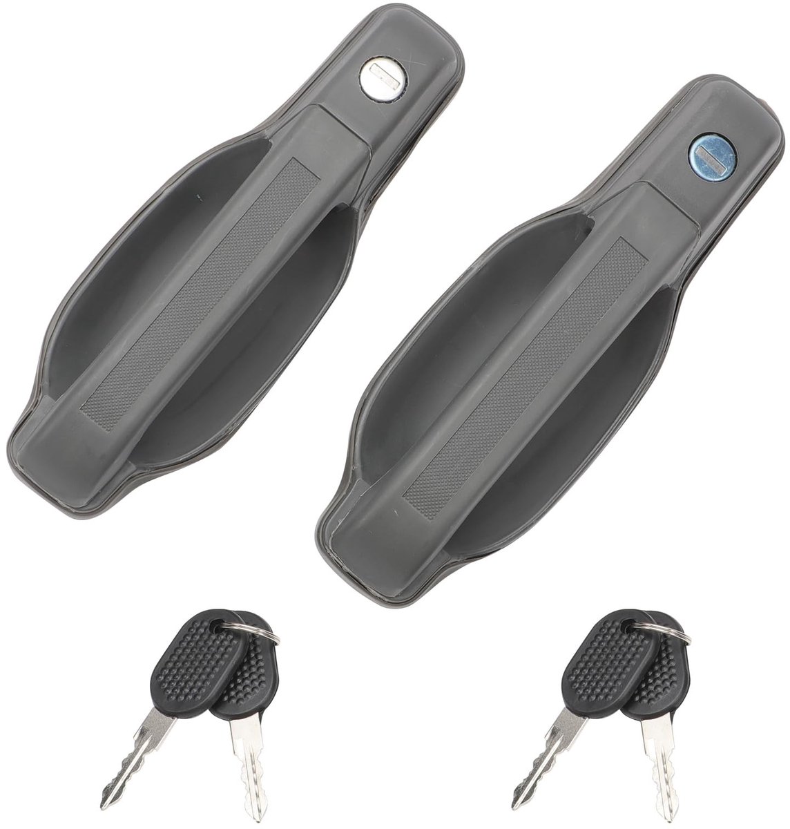 OmGoods - Dailygoody - Deuropener voor buiten - Sleutelset - Afsluitbaar - Zwart - Buitendeurgrepen - Compatibel met Daily 1989-1999 - Kunststof