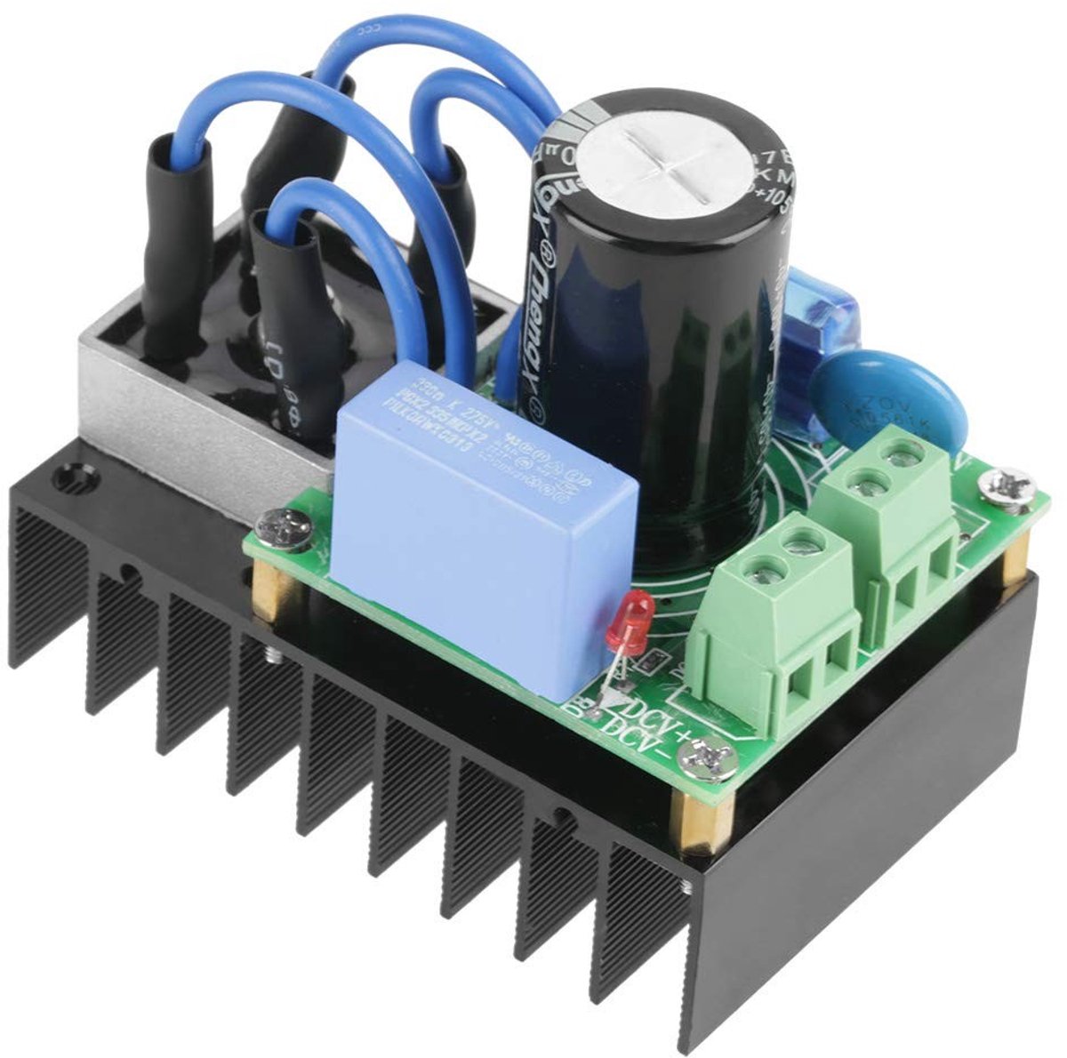 OmGoods - Dailygoody - Universal Rectifier Module - 5-34VAC naar 7-50VDC - Veilig en betrouwbaar - Ideaal voor elektronica - Bescherming tegen kortsluiting - St