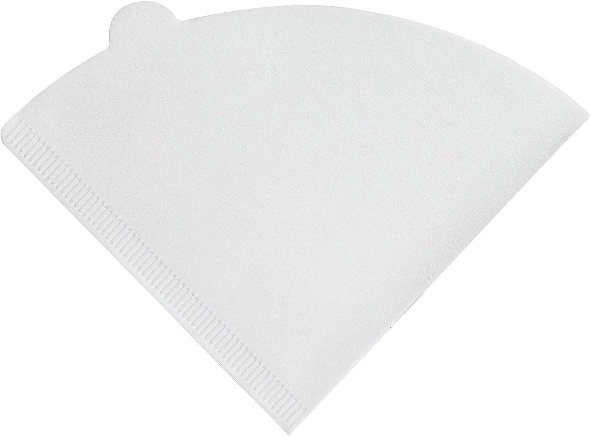 Koffiefilters-300 stuks-maat 02-gietkoffiefilters-1 tot 4 kopjes-wit
