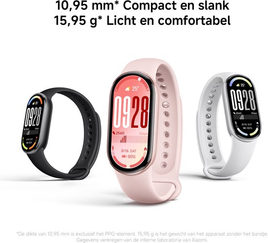 Xiaomi Smart Band 10 - Activity Tracker - Midnight Zwart