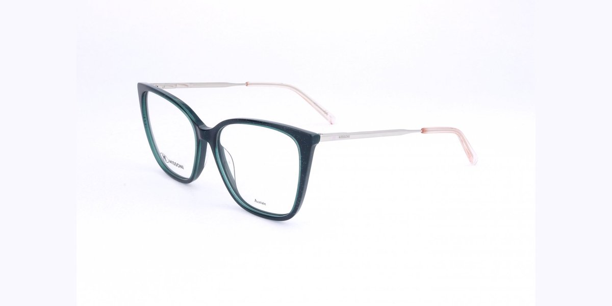 M Missoni MMI 0123 Green glitter 54/15/145 WOMAN Brilmonturen