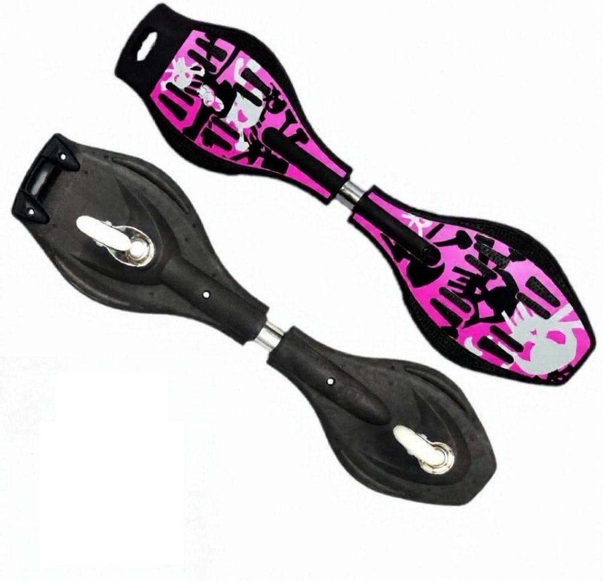 Waveboard Straatsurfplank Skategolf Buiten Sporten Lichte Golfplanken 87 cm Roze