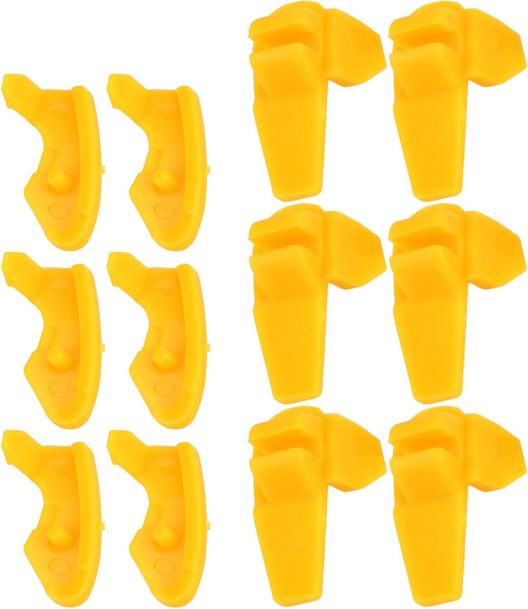 Tire Changer Plastic Inserts, 6 Paar Duck Heads voor Bandenmontage en Demontage, Rim Protector voor Bandenwisselmachines