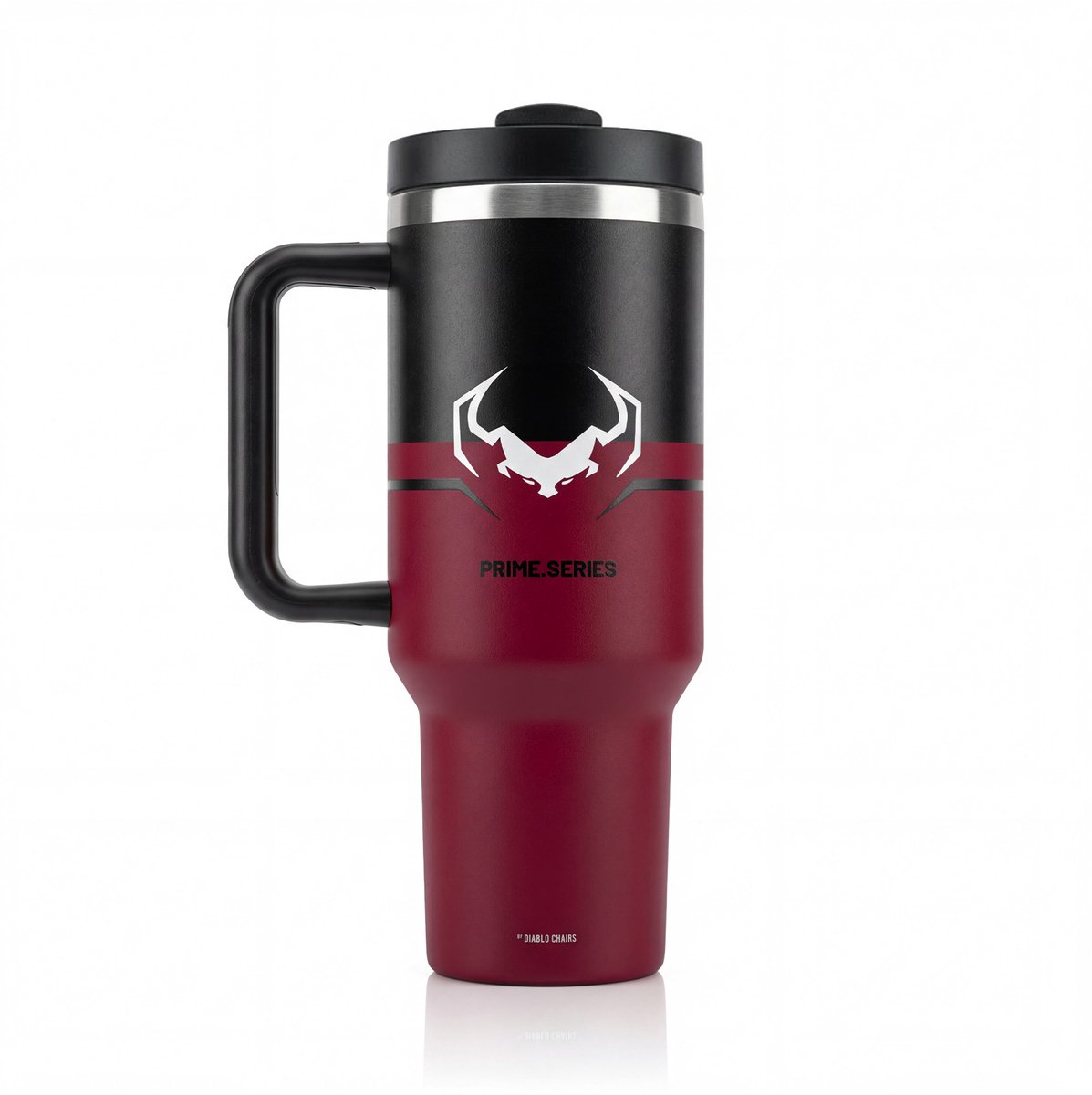 DIABLO CHAIRS - Thermosbeker met een handvat - Bloody Mary - 3-in-1 deksel met siliconenafdichting - 1200 ml