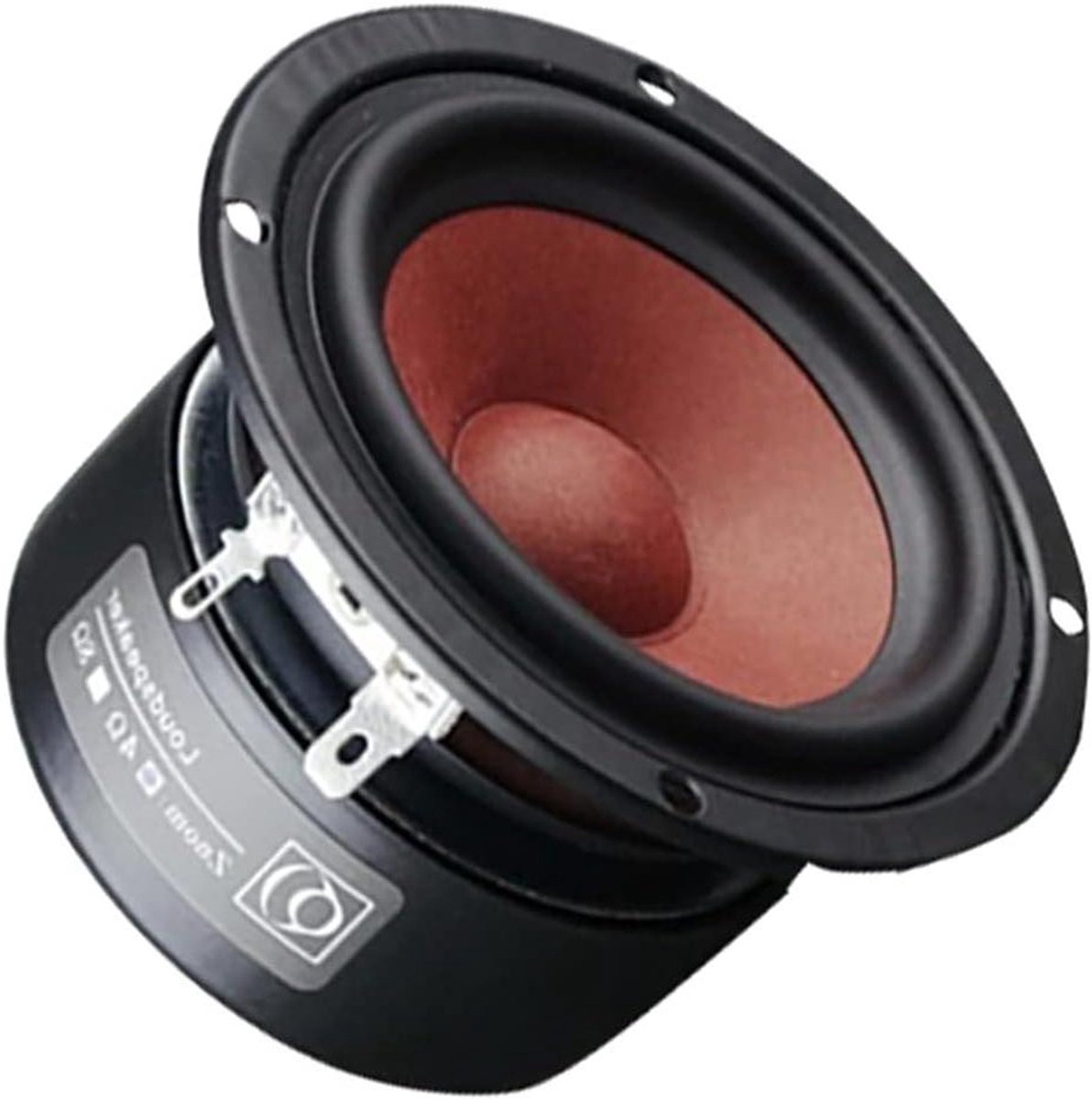 Full Range Speaker - Hifi Stereo Speaker - Muziek Luisteren - Sterke Bass - 3 Inch - Zwart