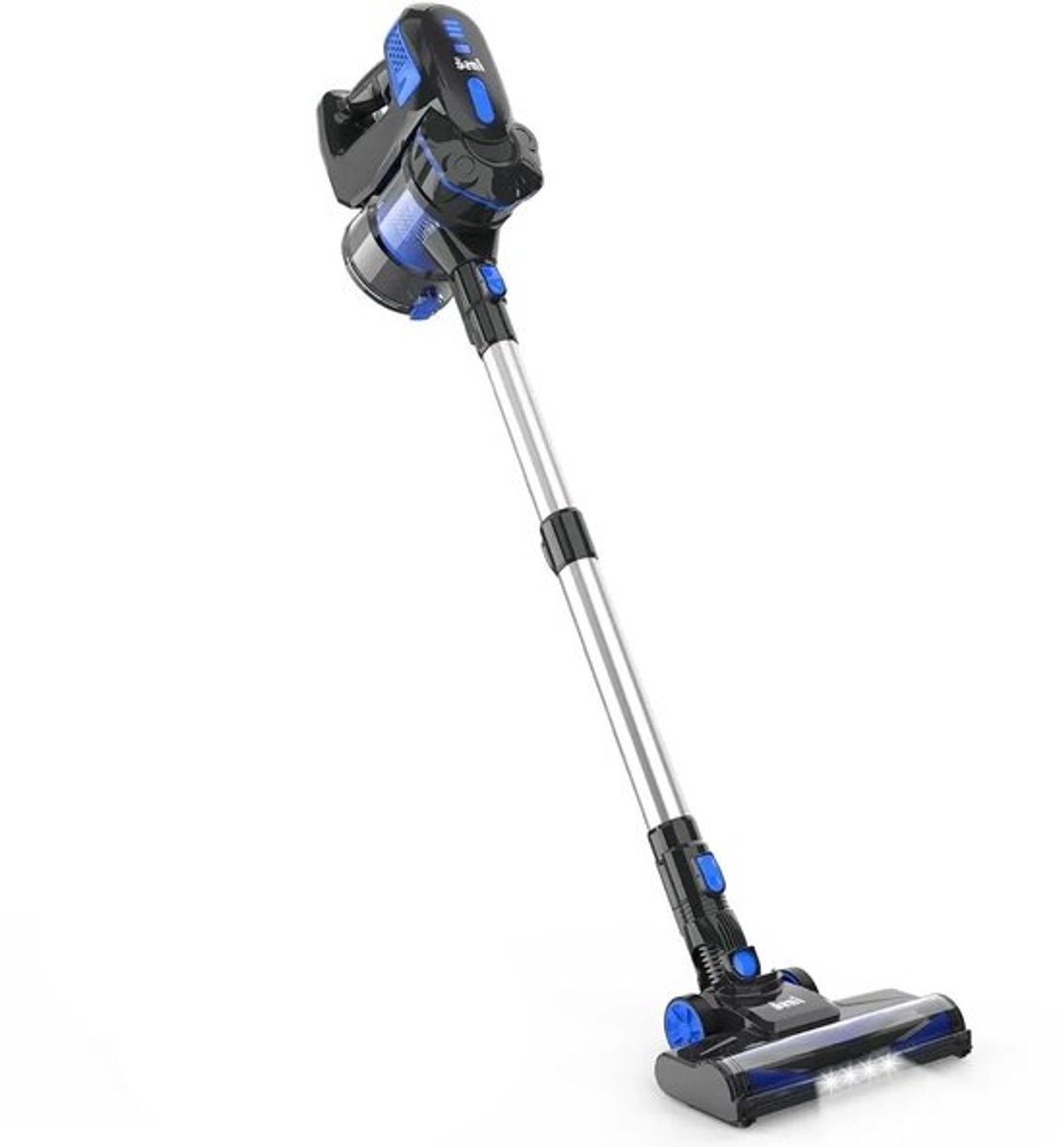 Handstofzuiger met Steel - Automatische Stofsensor - Afneembare Kruimelzuiger - Draadloze Steelstofzuiger - Ultra Lichtgewicht stick - 20Kpa - Draadloze stofzuiger