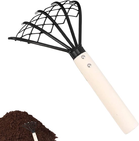 Tuinhark Grondfrees - Handcultivator Graafgereedschap - Onkruid Verwijderen - Ergonomische Handgreep - 26 x 12.5 cm - Niet gespecificeerd van Merkloos	 — afbeelding 5
