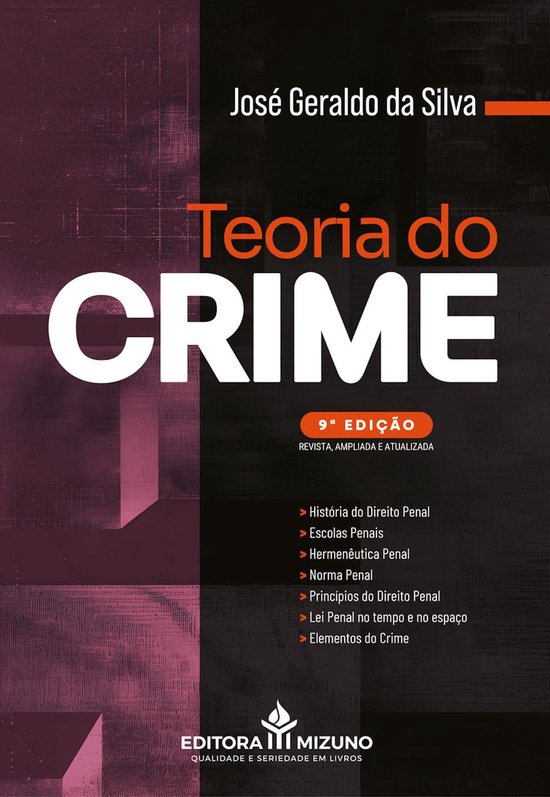 Teoria do Crime 9ª edição - cover