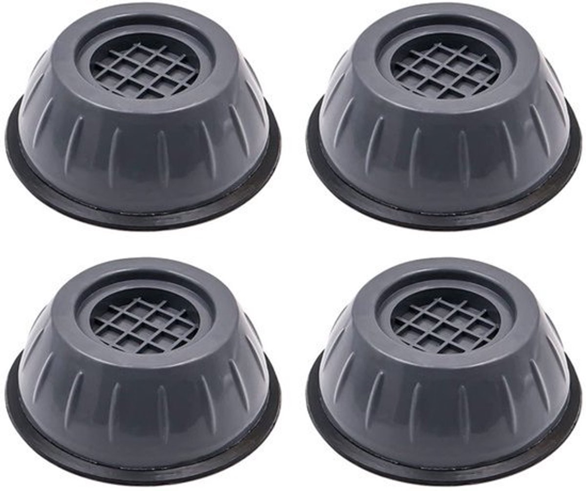 4 Pcs Anti-Vibratie Kussen - Non-slip Voetjes voor Wasmachine en Droger