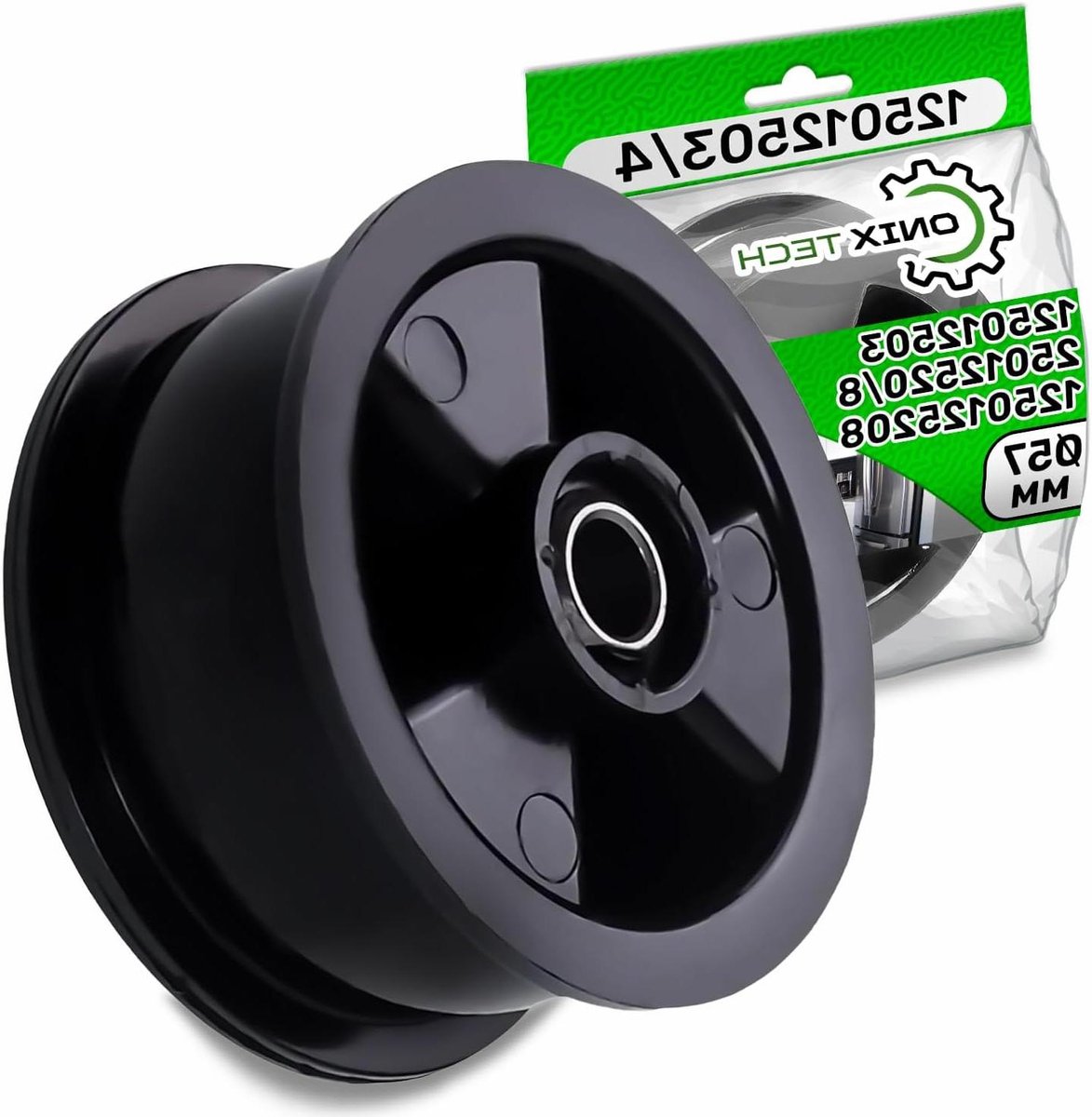 Spanrol Wasmachine Droger Katrol Riemspanner Droger Onderhoud Duurzaam Kunststof 57mm x 29mm Zwart