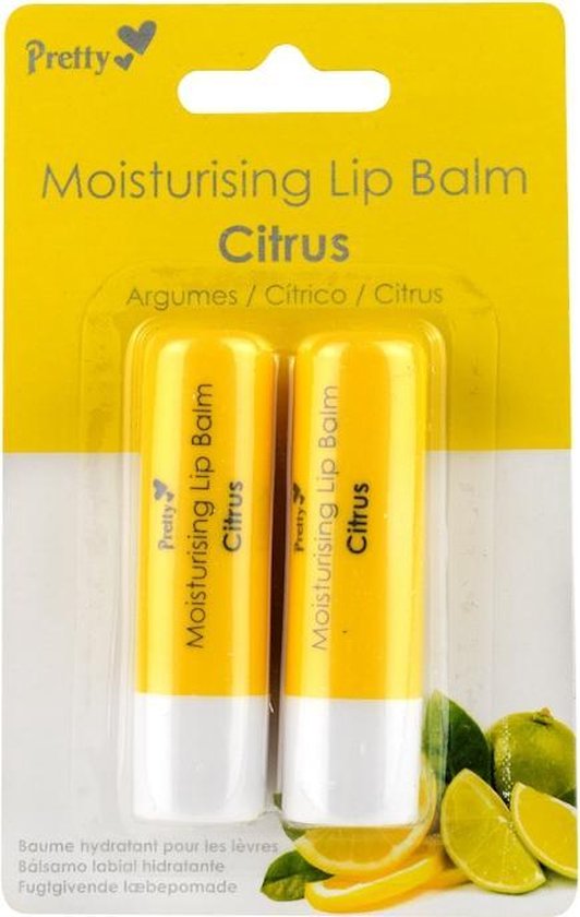 Pretty Moisturising Lip Balm Citrus (Lemon & Lime)