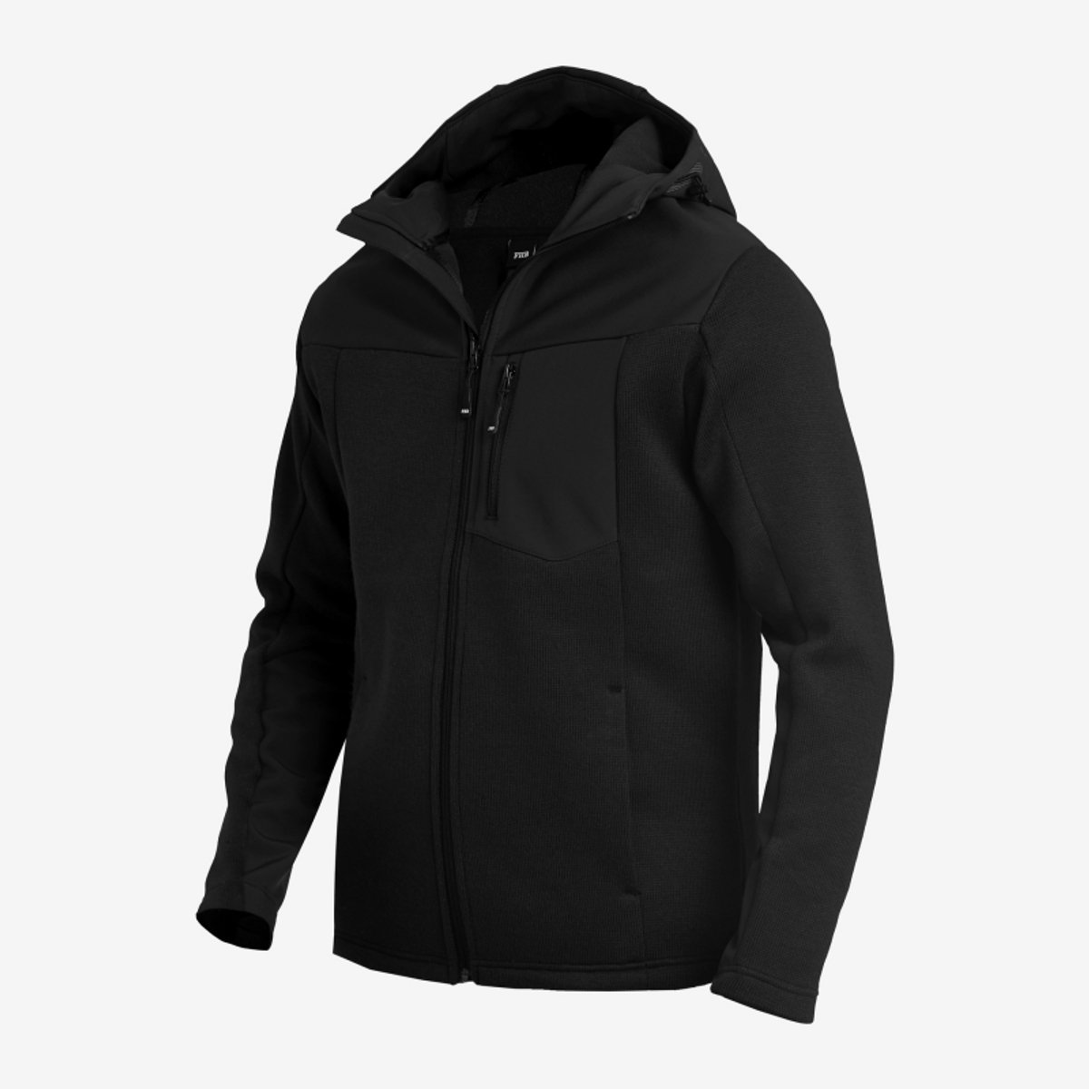 FHB MAXIMILIAN Hybride Softshell Jack 79900 Zwart