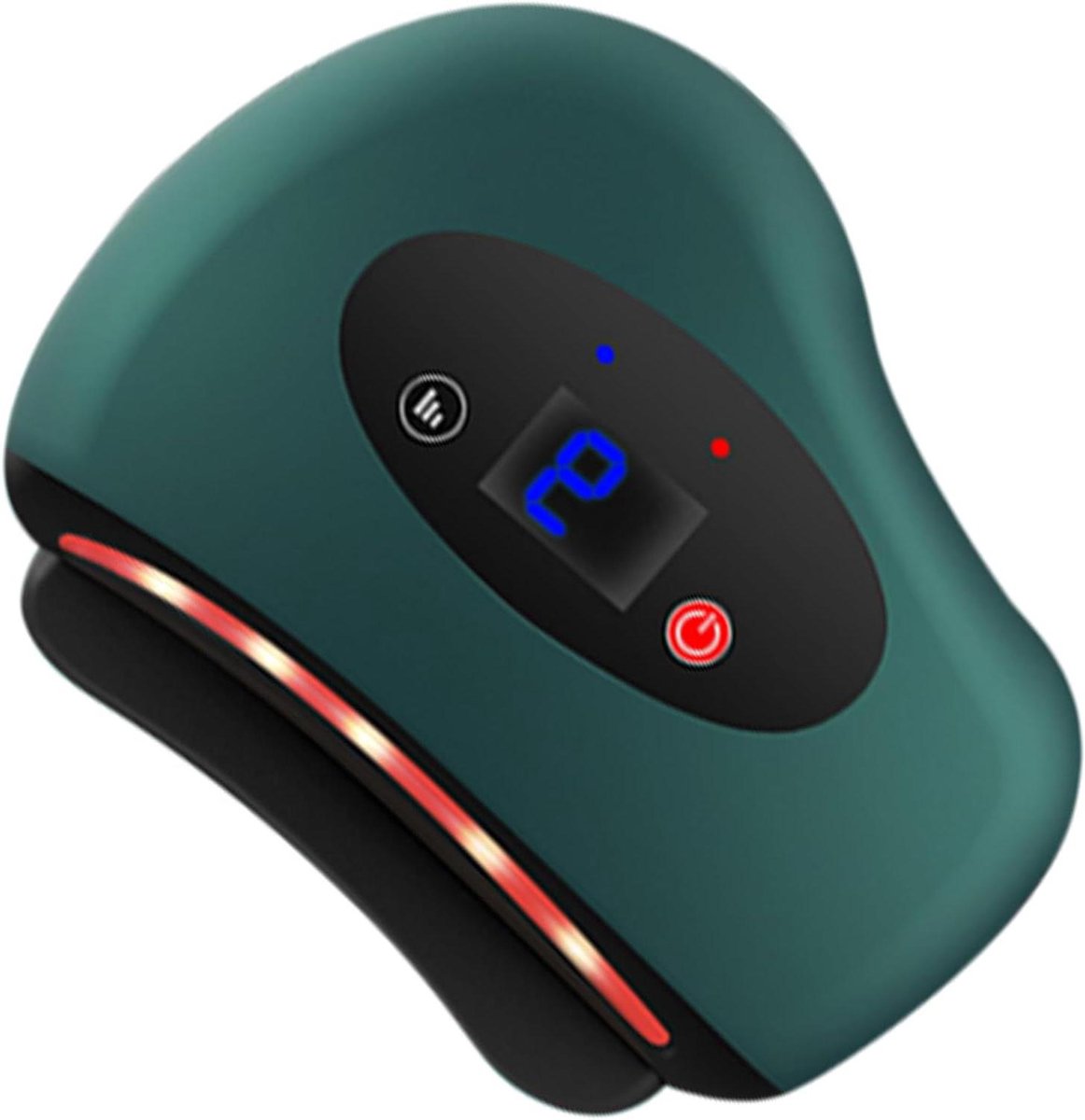 Elektrische Voetenschraper - Spier Massager - Vermoeidheid Verlichten - 4-in-1 Functie - 95 x 8 cm - Wit