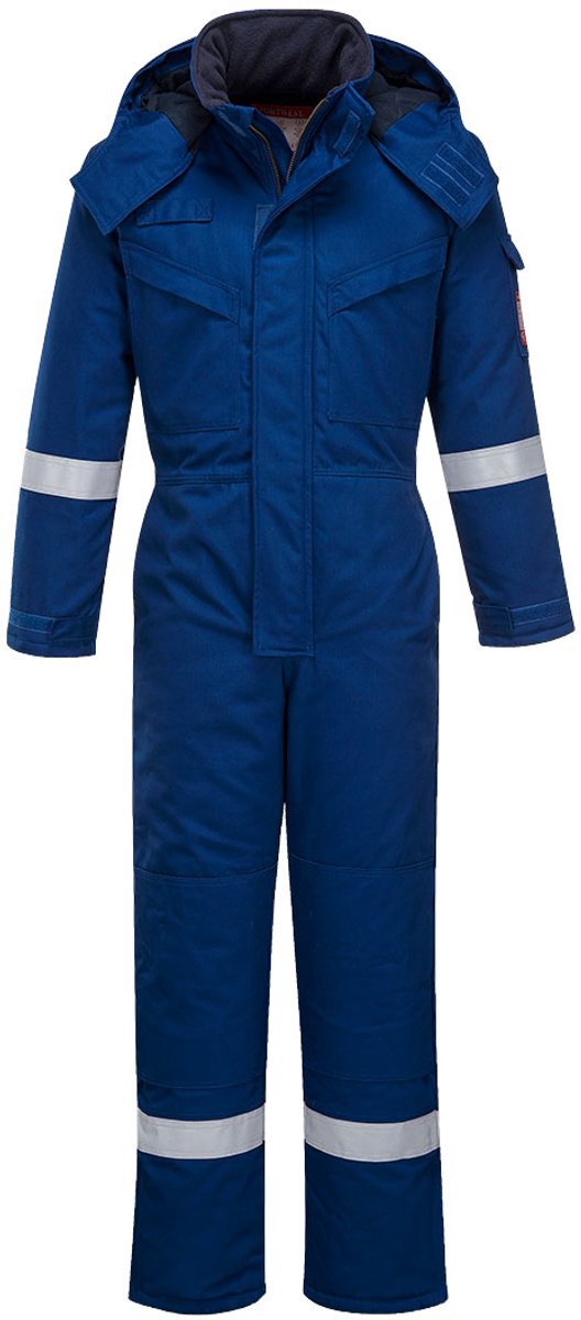 Portwest Vlamvertragende Antistatische Winteroverall FR53 - Korenblauw - XXL