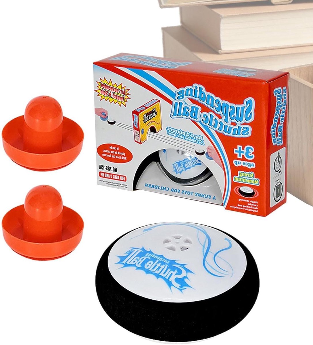Hover Puck Spel - Airhockey Schijf - Familie Entertainment - Luchtkussen Glijtechnologie - 24 x 16 cm - Niet gespecificeerd