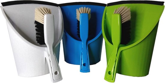 Veegset Jumbo met professionele veegschep en handveger (groen) — afbeelding 5