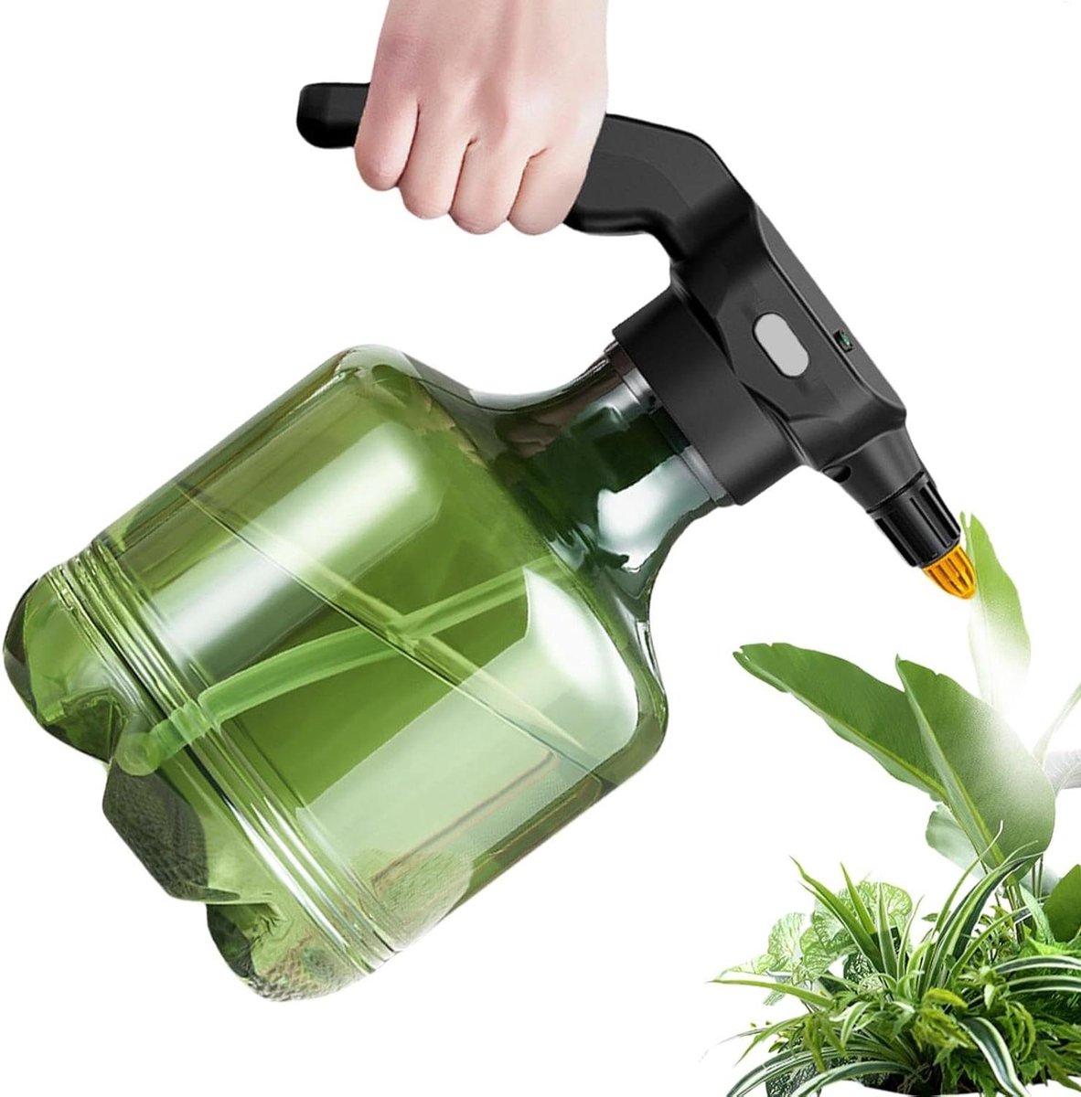 Elektrische Gieter - Sproeiapparaat Watersproeier - Planten Water Geven - Fijne Nevel Instelbaar - 3000 ml - Groen