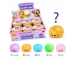 Jeppies® Squishy Dumplings Blind Box – Stressbal Fidget Toy – Glitter Kleuren – Random Kleur – Kans op Golden Secret
