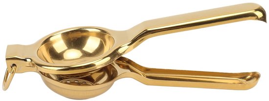 Dailygoods- Citruspers Handpers - Roestvrij Staal - Versterkte Afdichtingen - Voor Citroen/Limoen/Citrusvruchten - Efficiënt Koken - Modern/Retro Design - Sapcentrifuge van Dailygoods — afbeelding 4