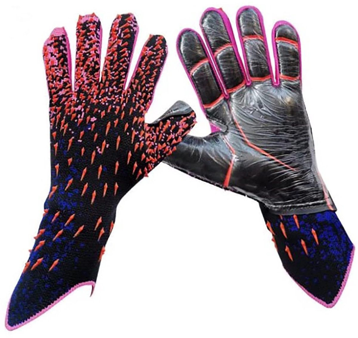 Dailygoods- Keepershandschoenen Antislip Latex - Voetbalhandschoenen Kinderen - Sterke Handpalmen - Maat 8 - Schokbestendig - Lichtgewicht