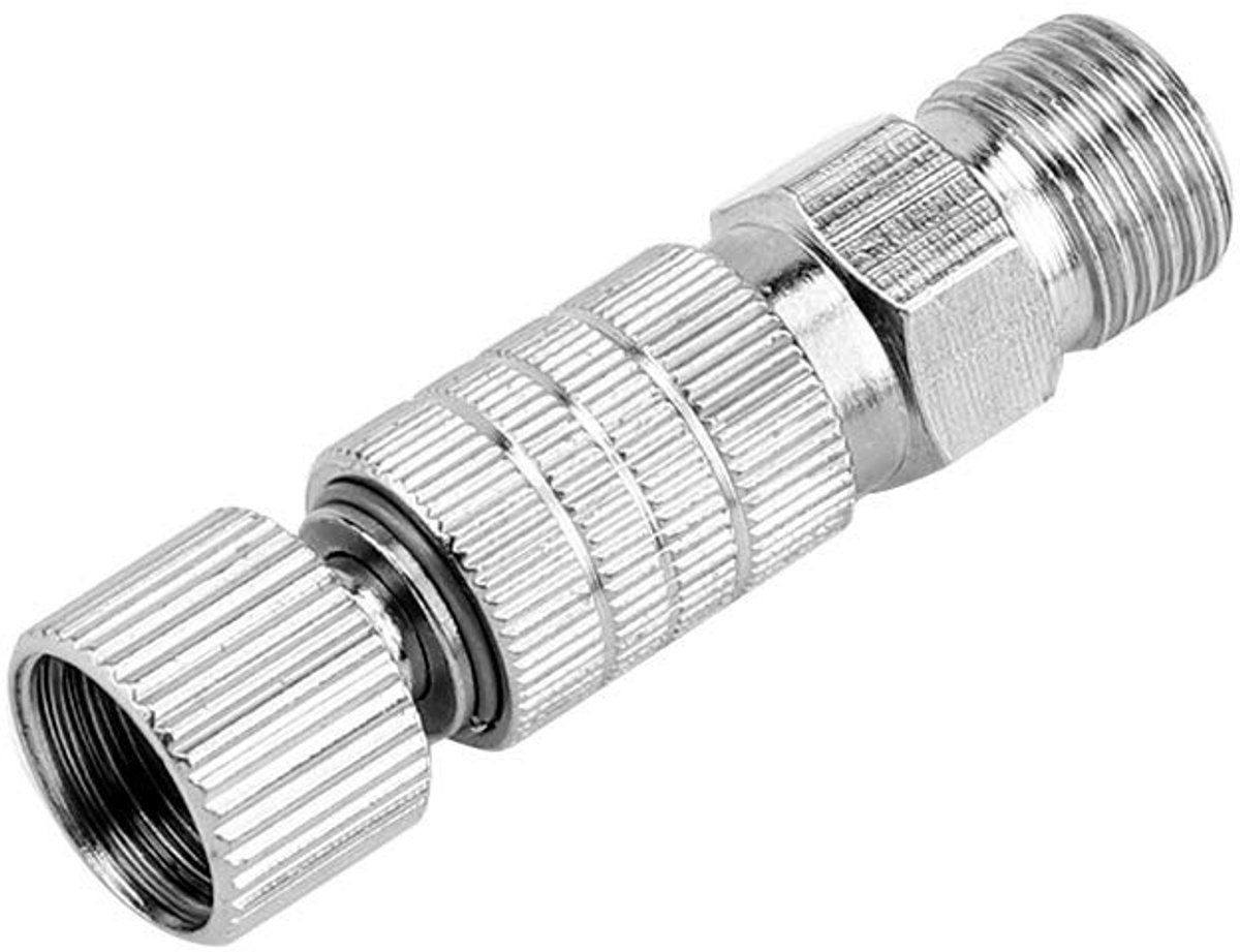 Dailygoods- Snelkoppeling Draaibaar - 1/8" Mannelijk/Vrouwelijk - Snelle Vervanging - Slangaansluitingen - Verbeterde Werkefficiëntie - Automatische Luchtstroomonderbreking - Luchtkoppeling