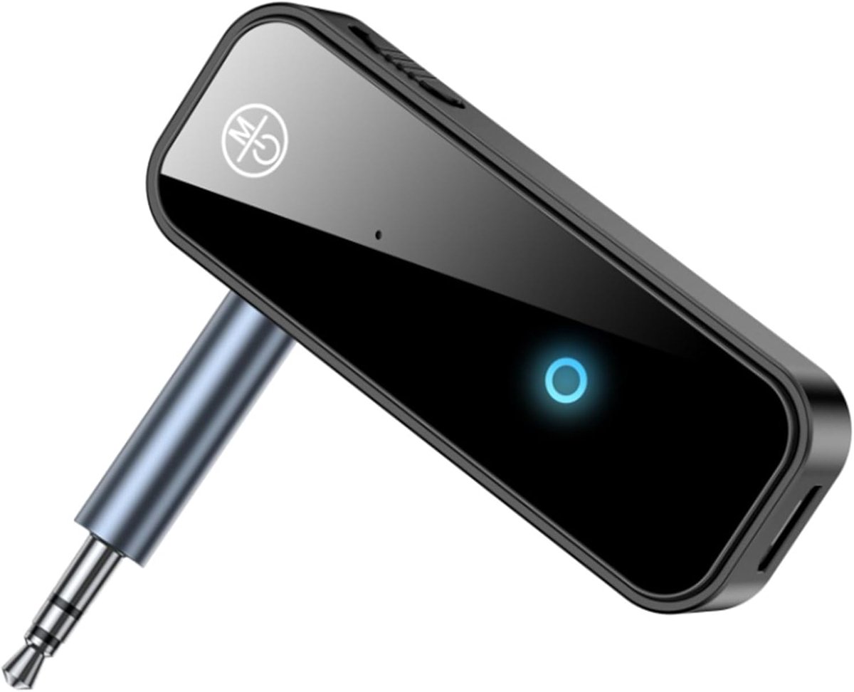 AXFEE Bluetooth 5.4 Transmitter with RCA & 3.5 mm AUX Plug and Play for Headphones / Smartphone / Airplane / TV / PC / Bluetooth Hearing Aid / Speaker