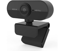 Zwarte HD Webcam met Microfoon