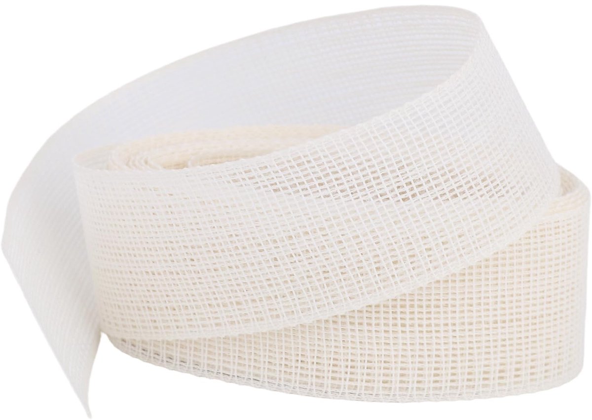 Dailygoods- Zoomgids Herbruikbaar - Visgraatband - Zoomtape Zelfklevend - 3,5 cm Breed - 400 cm Lang - Ideaal voor Delicate Stoffen