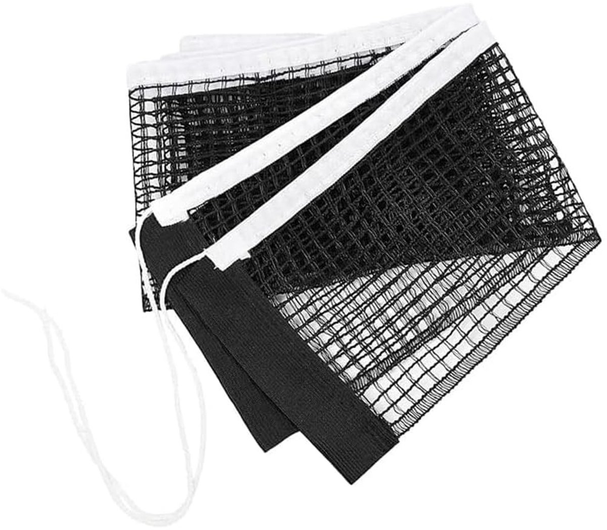 Dailygoods- Tafeltennisnet Robuust - Inklapbaar - Polyester/Katoen - Draagbaar - Voor Binnen/Buiten - Eenvoudig te Installeren - Pingpongnet