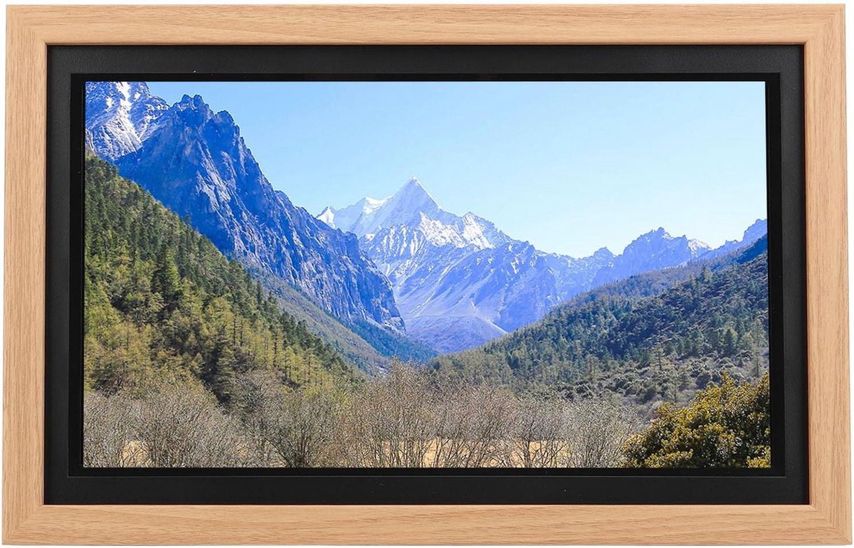 Digitale Fotolijst - Smart Display - Foto's Delen - Touchscreen WiFi - 15.6 Inch - Zwart