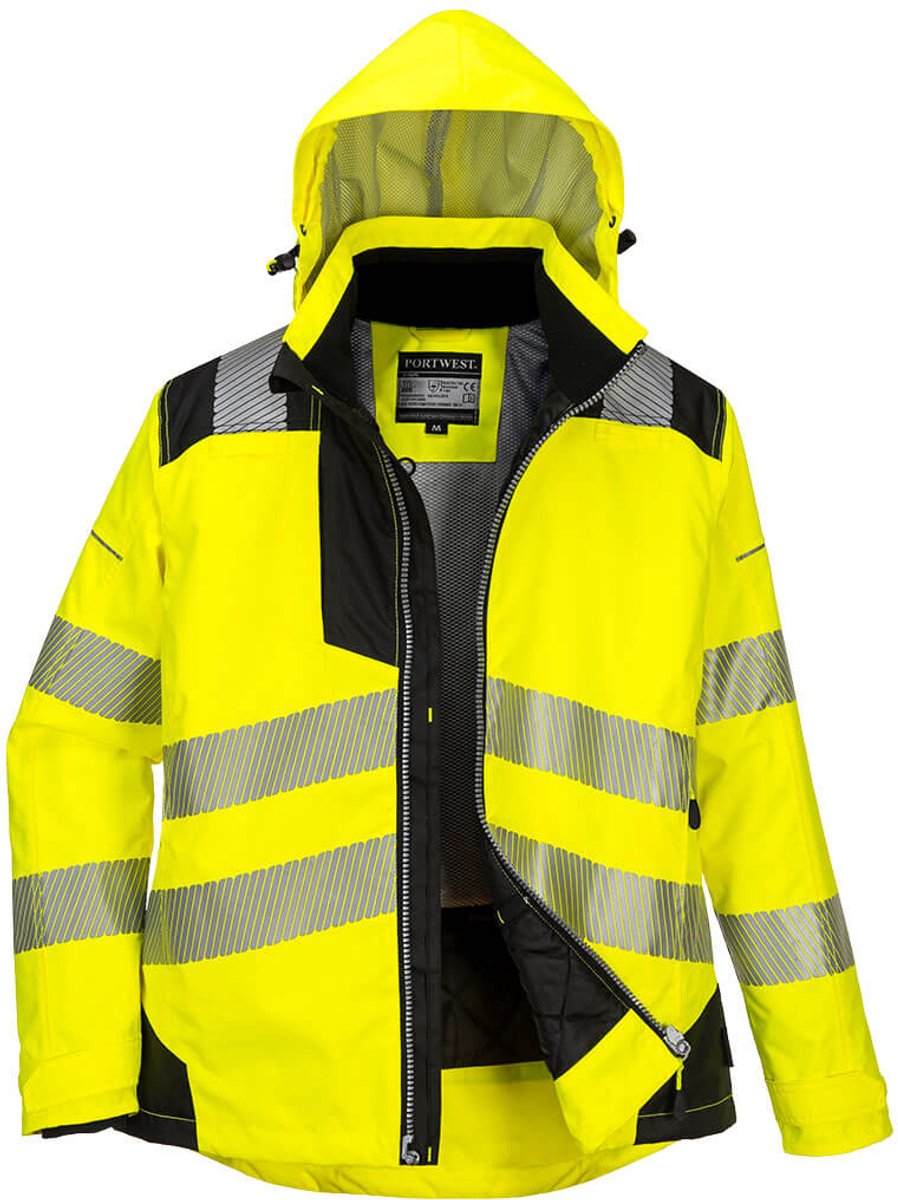 Portwest PW3 Dames Winterjack PW382 Zwart