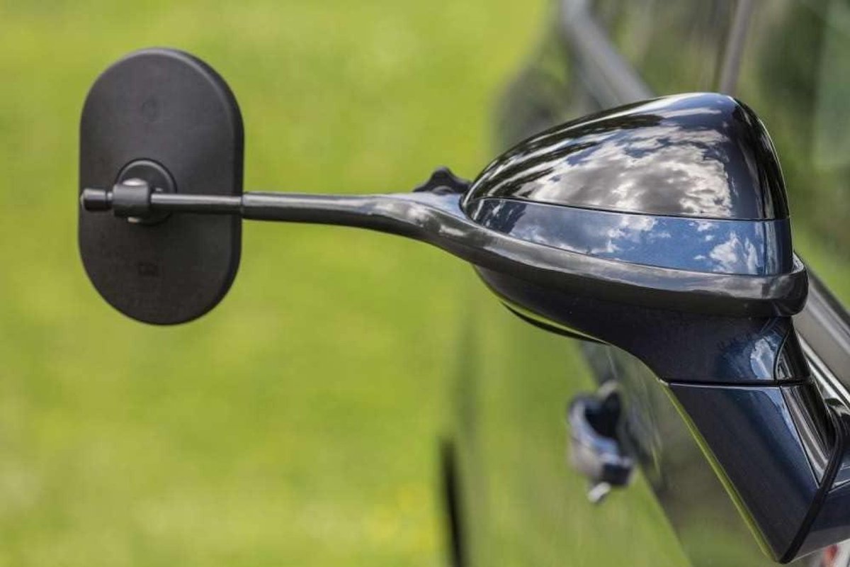 Caravanspiegels Set - Extra Spiegels - Veilig Rijden - Aerodynamisch Ontwerp - One Size - Zwart