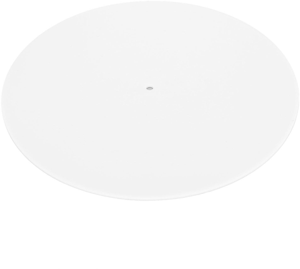 Dailygoods- Draaitafelmat 12 Inch - Verbeterde Geluidskwaliteit - Glanzend Effect - Gedempte Resonantie - Compatibel met 33/45 Toeren Platen - Stijlvolle Vervanging - Platenspeler Mat