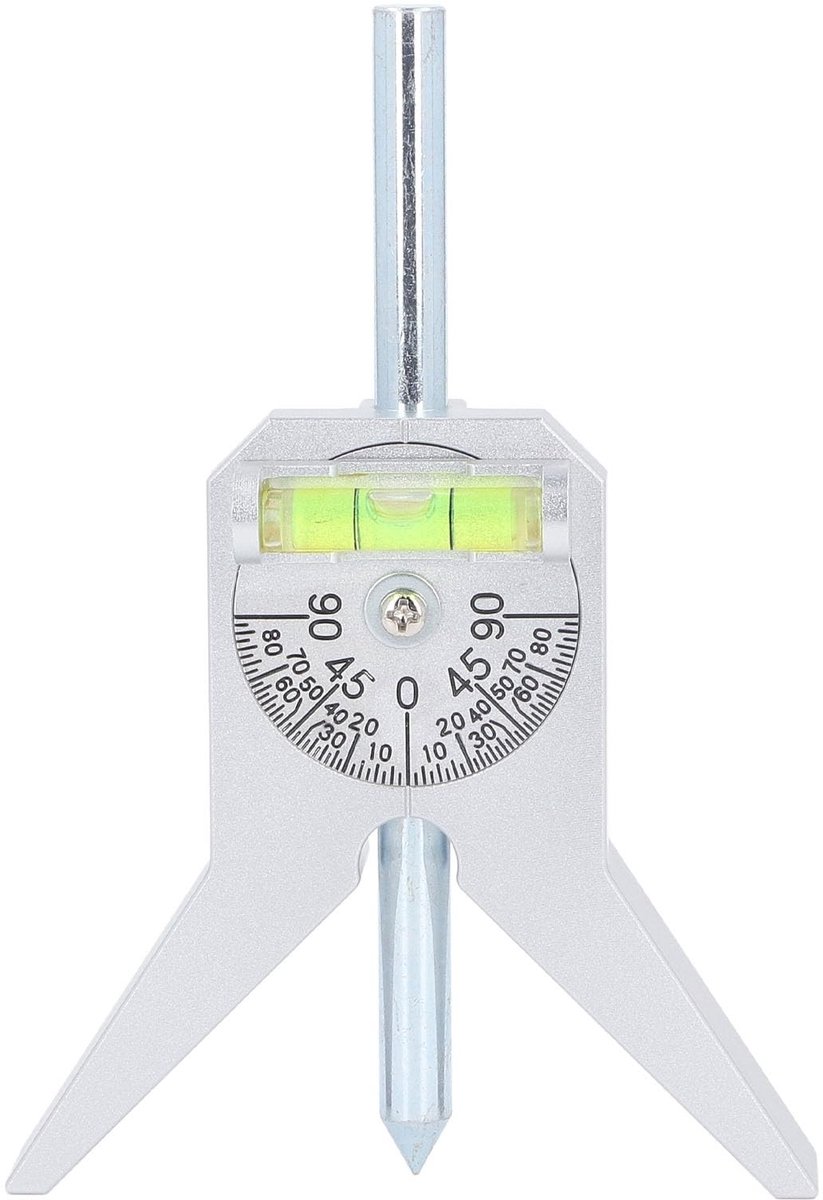 Dailygoods- Pijpmarker RVS - Verstelbare Dial - Y Type Hoofd - Center Finder Tool - Inbussleutel - 4 Inch Grootte - Pijpcutter