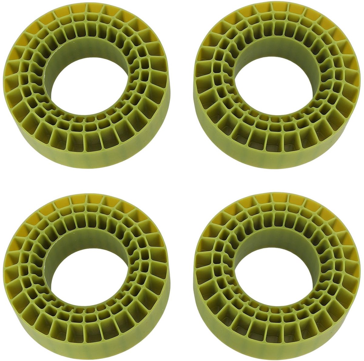 Dailygoods- Wielbanden 4-pack - Siliconenrubber Inzetstukken