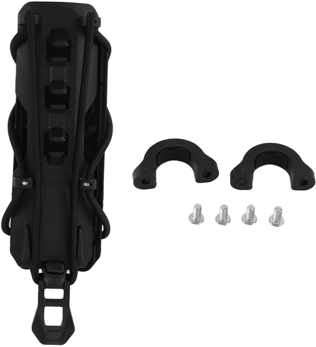 Dailygoods- Bekerhouder Verstelbaar Ontwerp - Motorfiets Bekerhouder - Waterfleshouder - Snelle Ontgrendeling - Geschikt voor 25 Mm Barbeschermers - Eenvoudige Installatie - Fleshouder