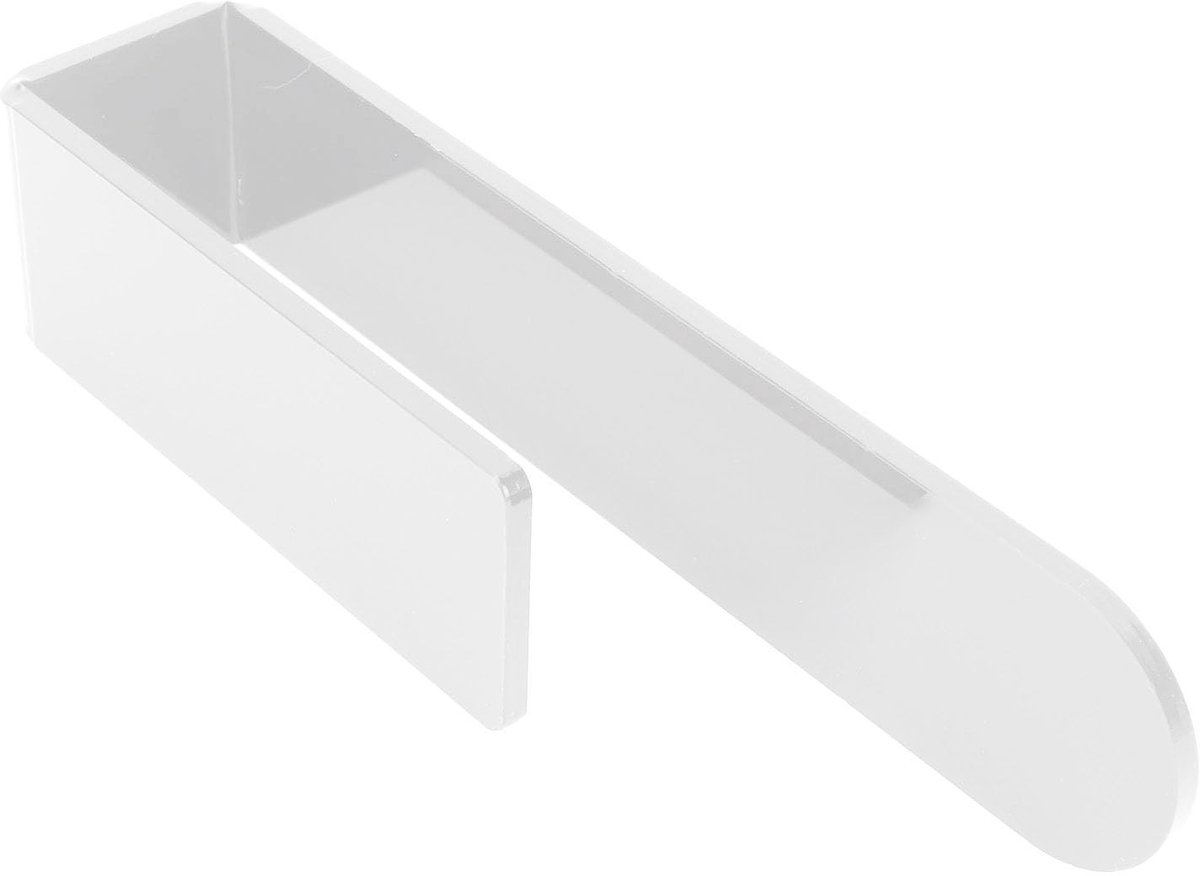 Dailygoods- Hoedenhaak 4-delig - Wandgemonteerd - Acryl - Ruimtebesparend - Stevig - Eenvoudige installatie - Hoedenrek
