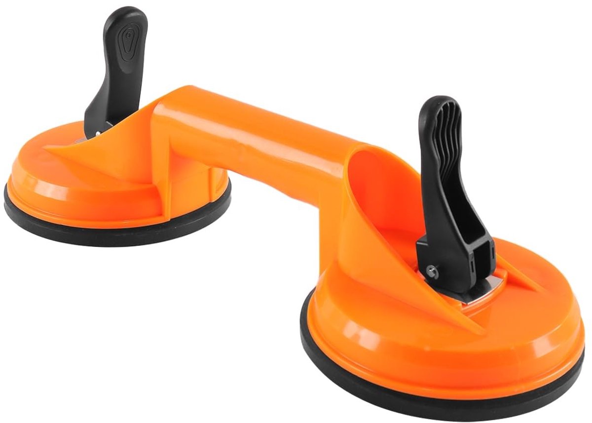 Dailygoods- Zuignap met ergonomische handgreep - Vacuüm Lifter - Glazen Tegels - Marmeren Meubels - ABS-materiaal - 32 x 11,5 x 9,5 cm - Vacuümheffer