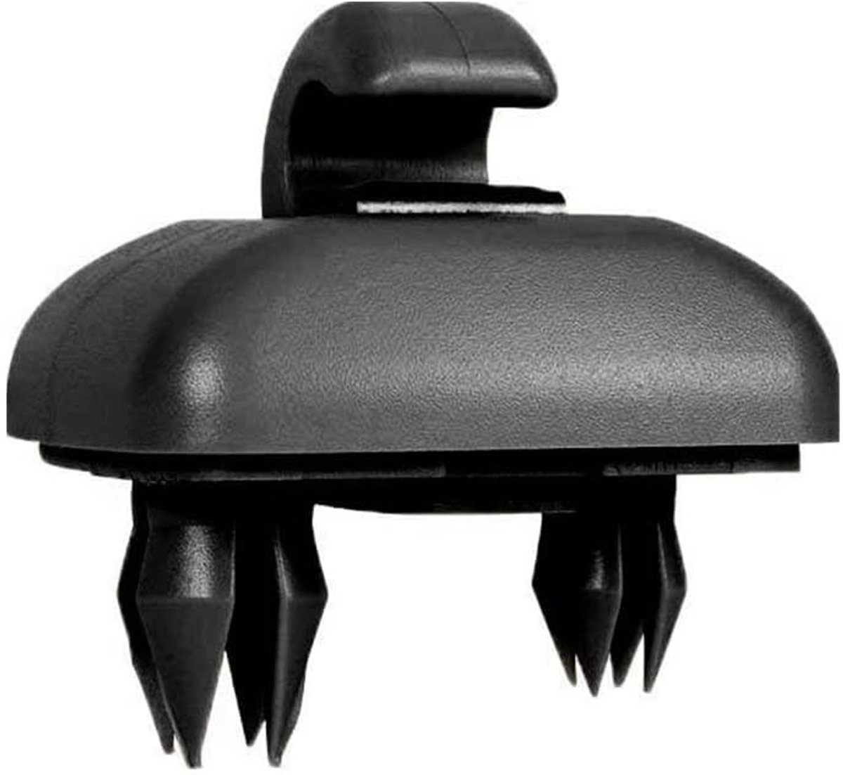 Dailygoods- Zonneklep Haak Duurzaam - Haak Clip - Auto Accessoire - Compatibel met A1 A3 A4 A5 Q3 Q5 - 2 Stuks - Maat 31x23 mm - Zonneklepclip