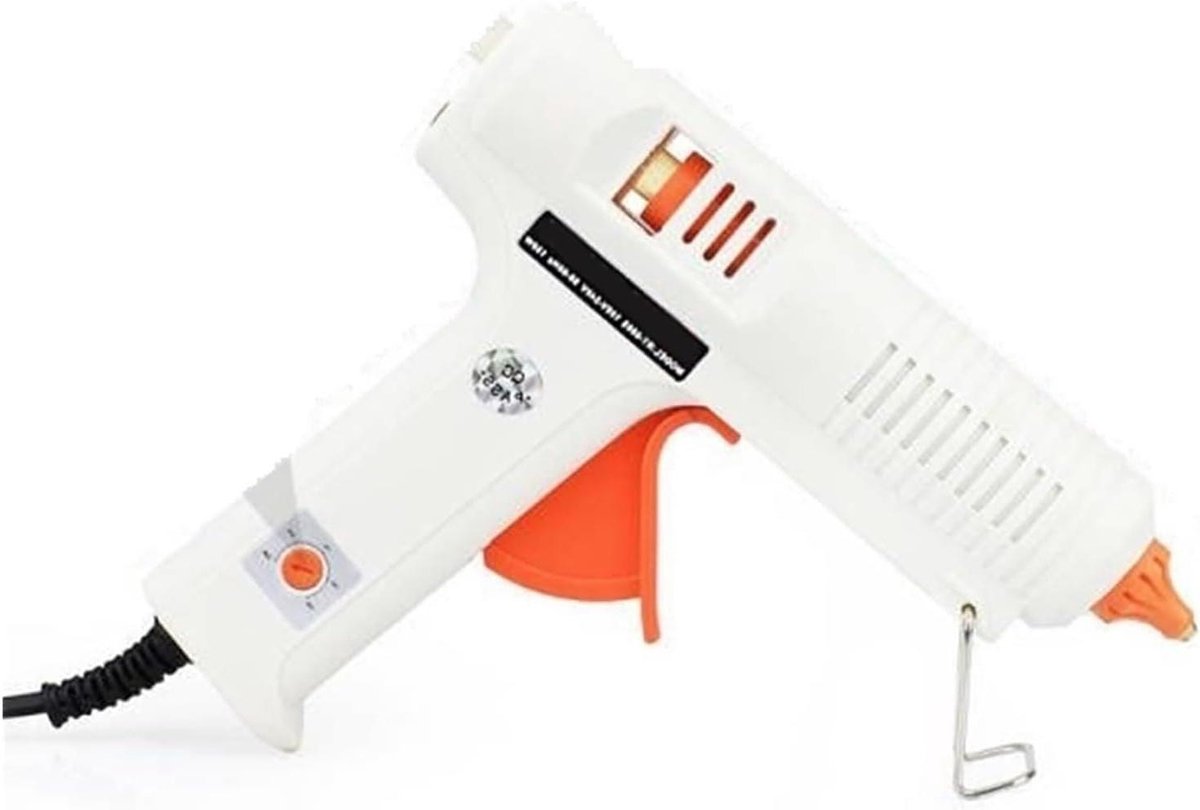 Hot Glue Gun DIY Hot Melt Glue Gun 11mm Adhesive Stick Industrial Electric Silicone Guns Thermo Gluegun Repair Heat Tools It is compact and lightweight (Color : -W, Size : 1)