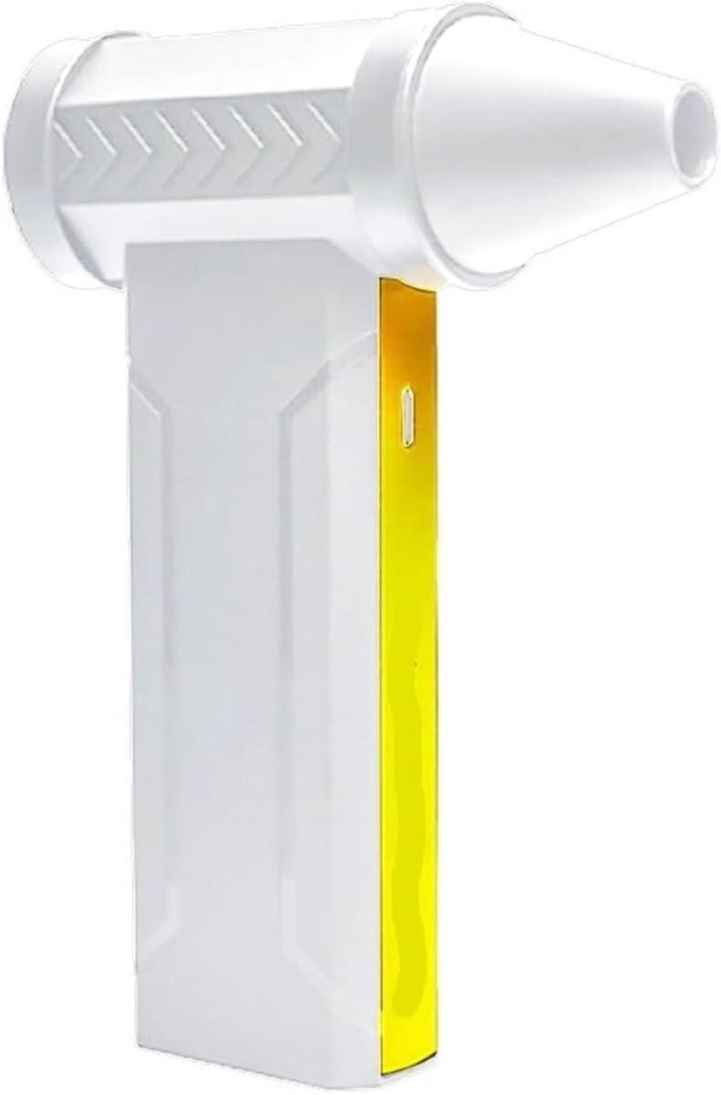 Luchtblazer - Turbo ventilator Jet fan - Computer reinigen - Borstelloze motor - 10000 mAh - Wit