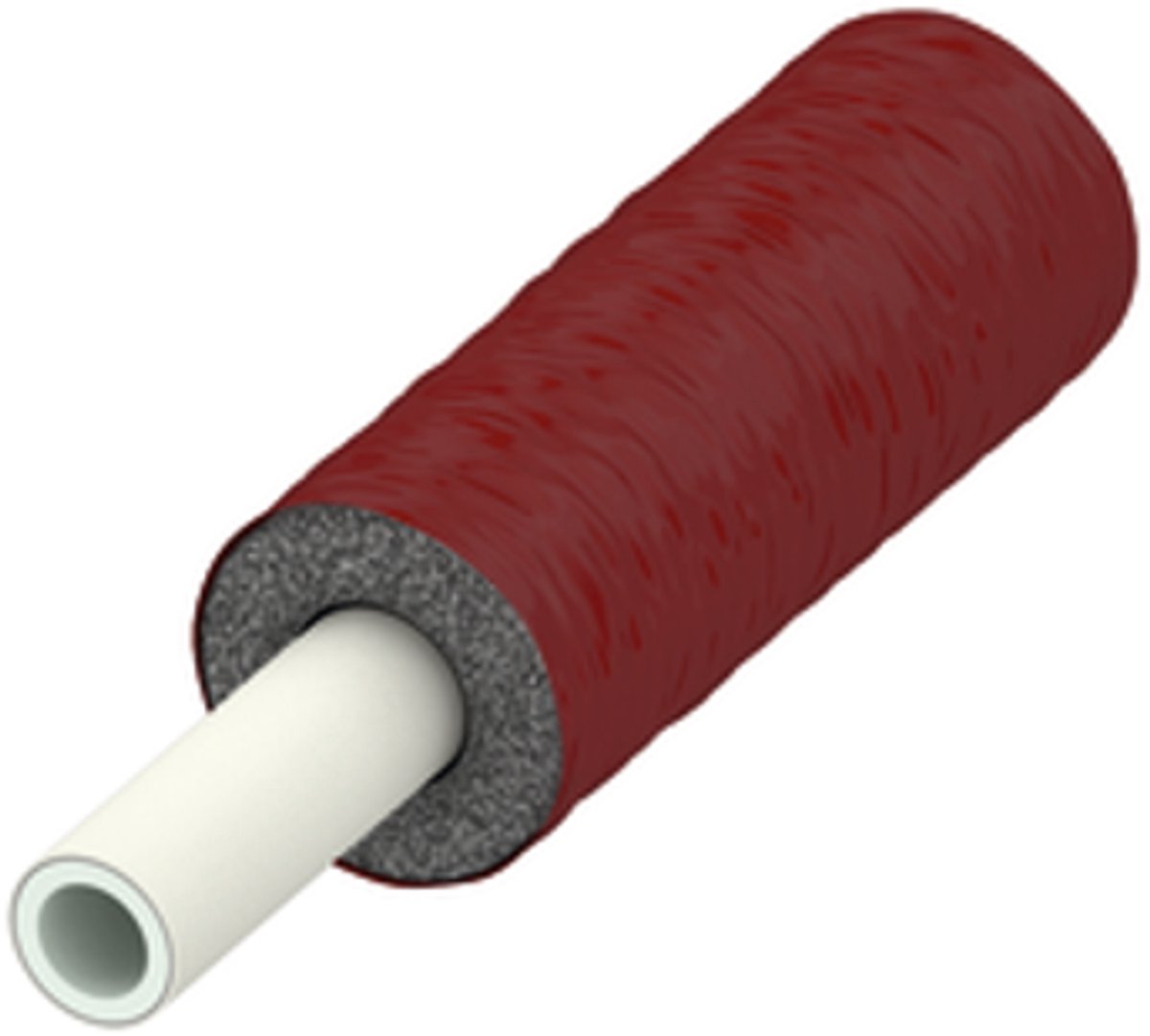 TECE TECEflex alupex buis PE-Xc-Al-PE-RT voorgeïsoleerd, afmeting 16, RS 9 mm, 731616