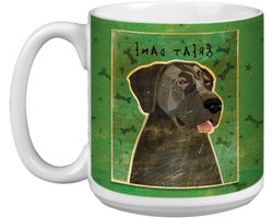 Tree-Free Greetings XM28070 John W. Golden Artful Jumbo Mok, 20 oz, blauwe Deen-No Crop, keramiek, veelkleurig