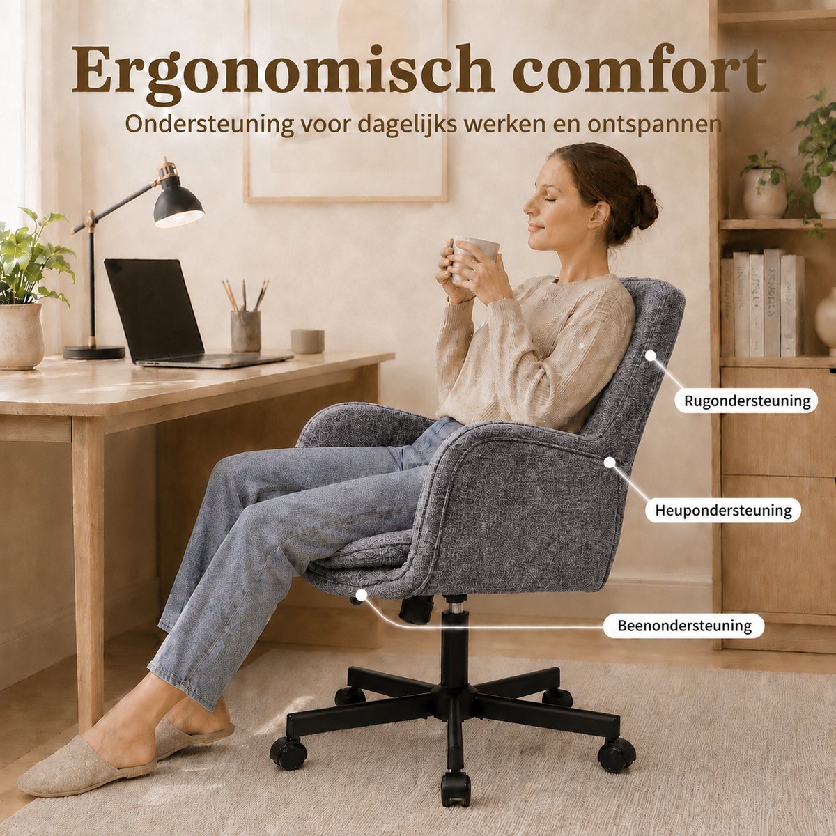 3AIQ Ergonomische Bureaustoel thumbnail 6