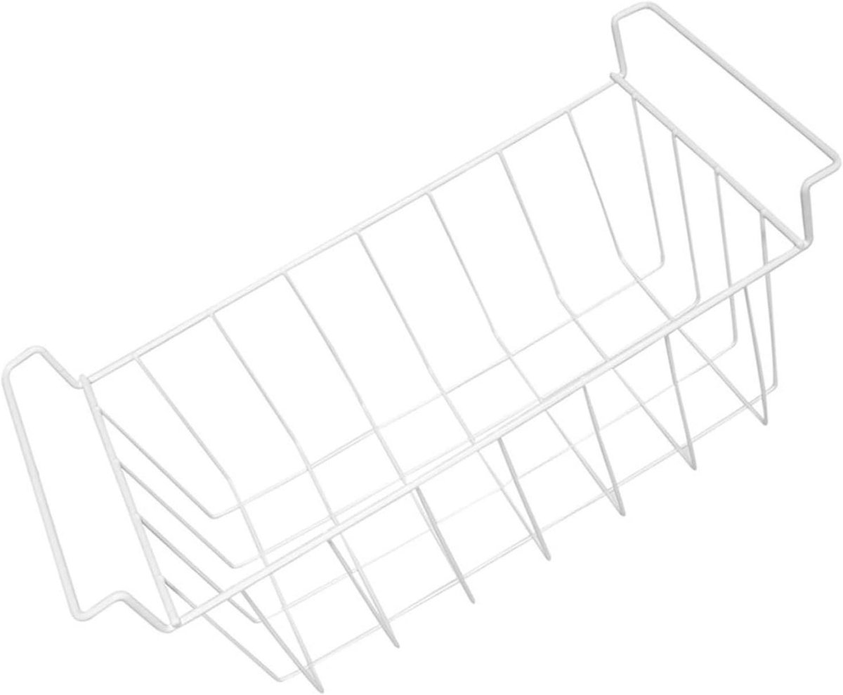 Metalen Gaasmand - Vriezer Draadrek - Keuken Organiseren - Verbeterde Luchtcirculatie - 41 x 22 x 20 cm - Wit